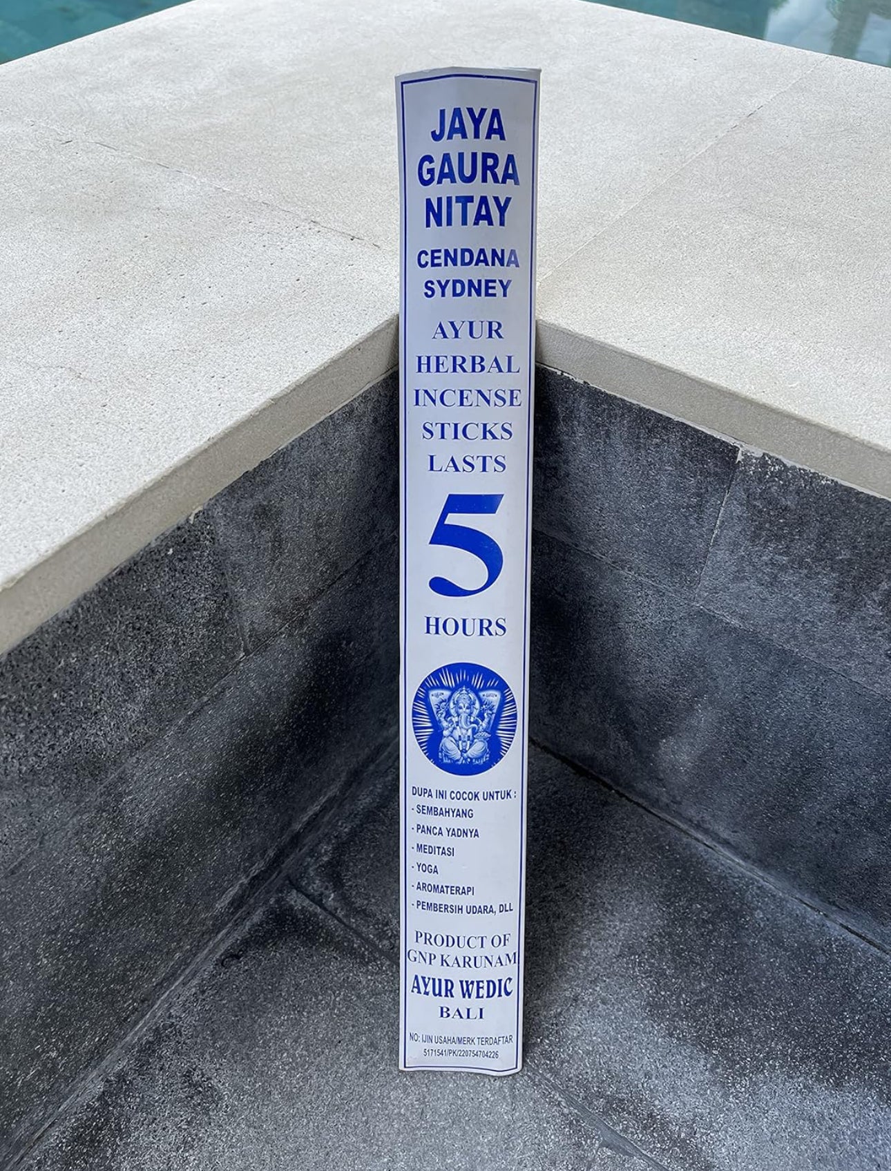 Jaya Gaura Nitay 5 hour incense